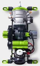 Rotron RT100 Engine - Sublime Green